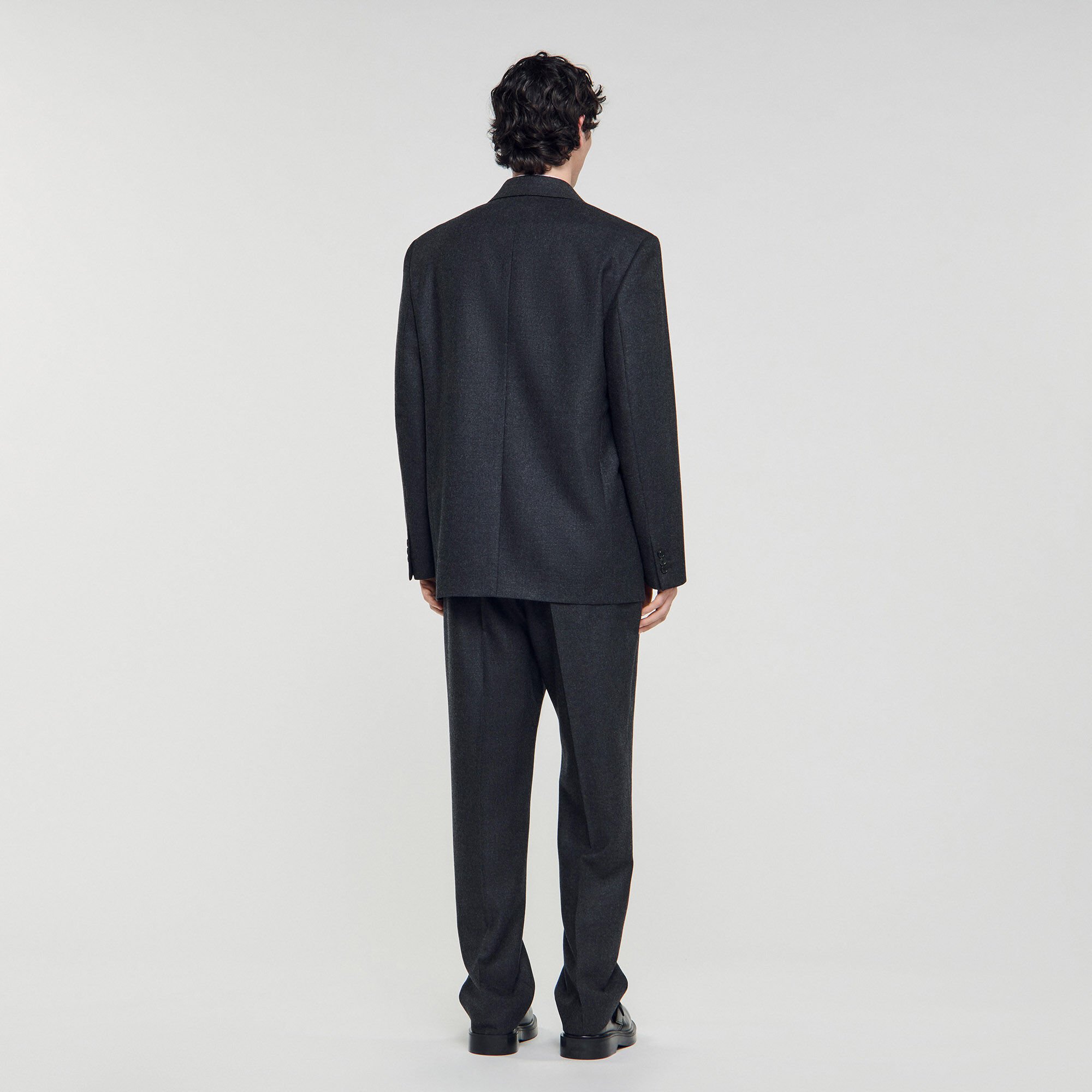 Veste de costume en laine 