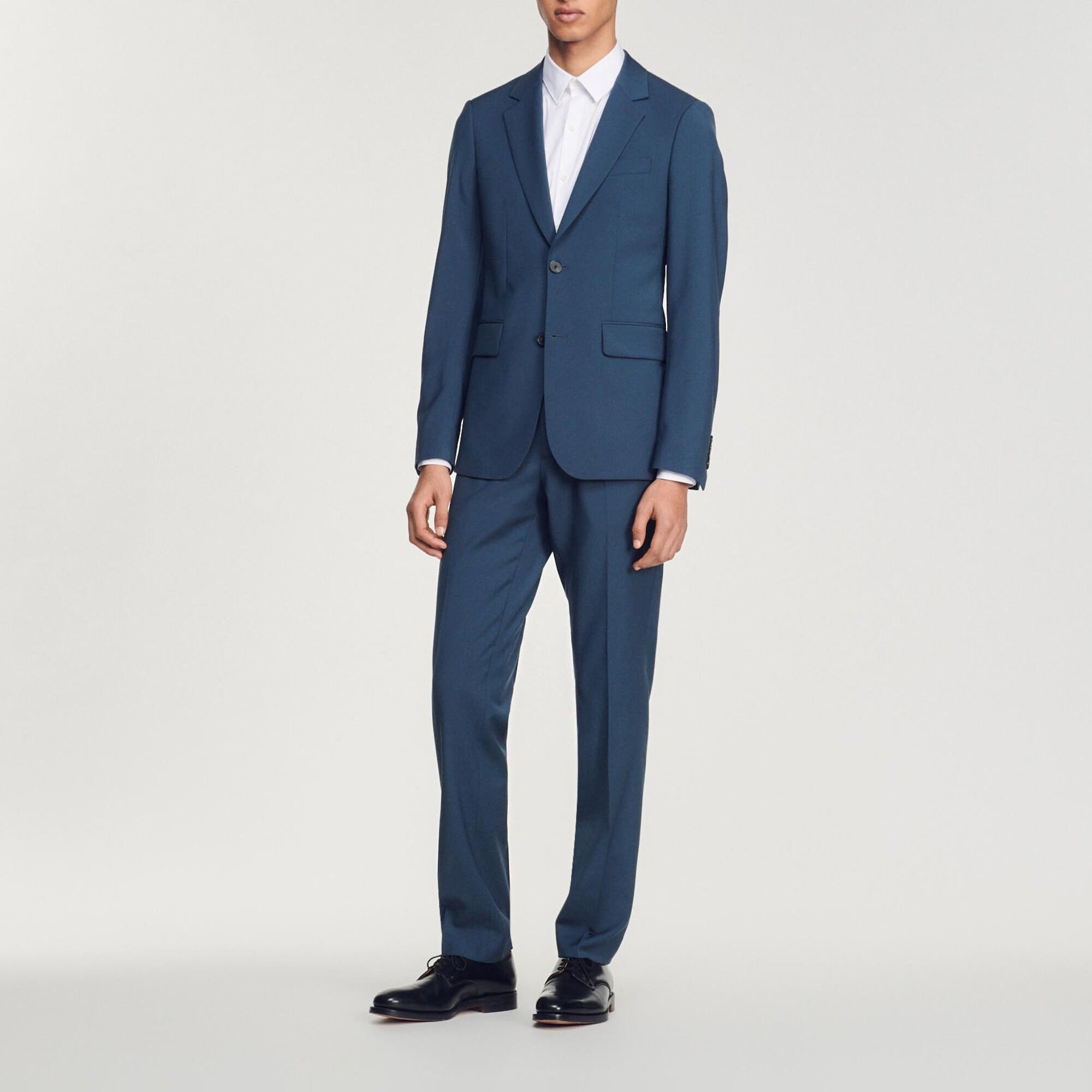 Veste de costume en laine vierge