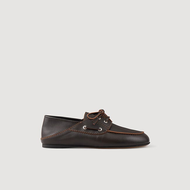 Mocassins en cuir 