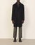 Manteau en laine et cachemire