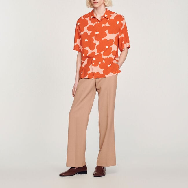Chemise imprimé fleurs