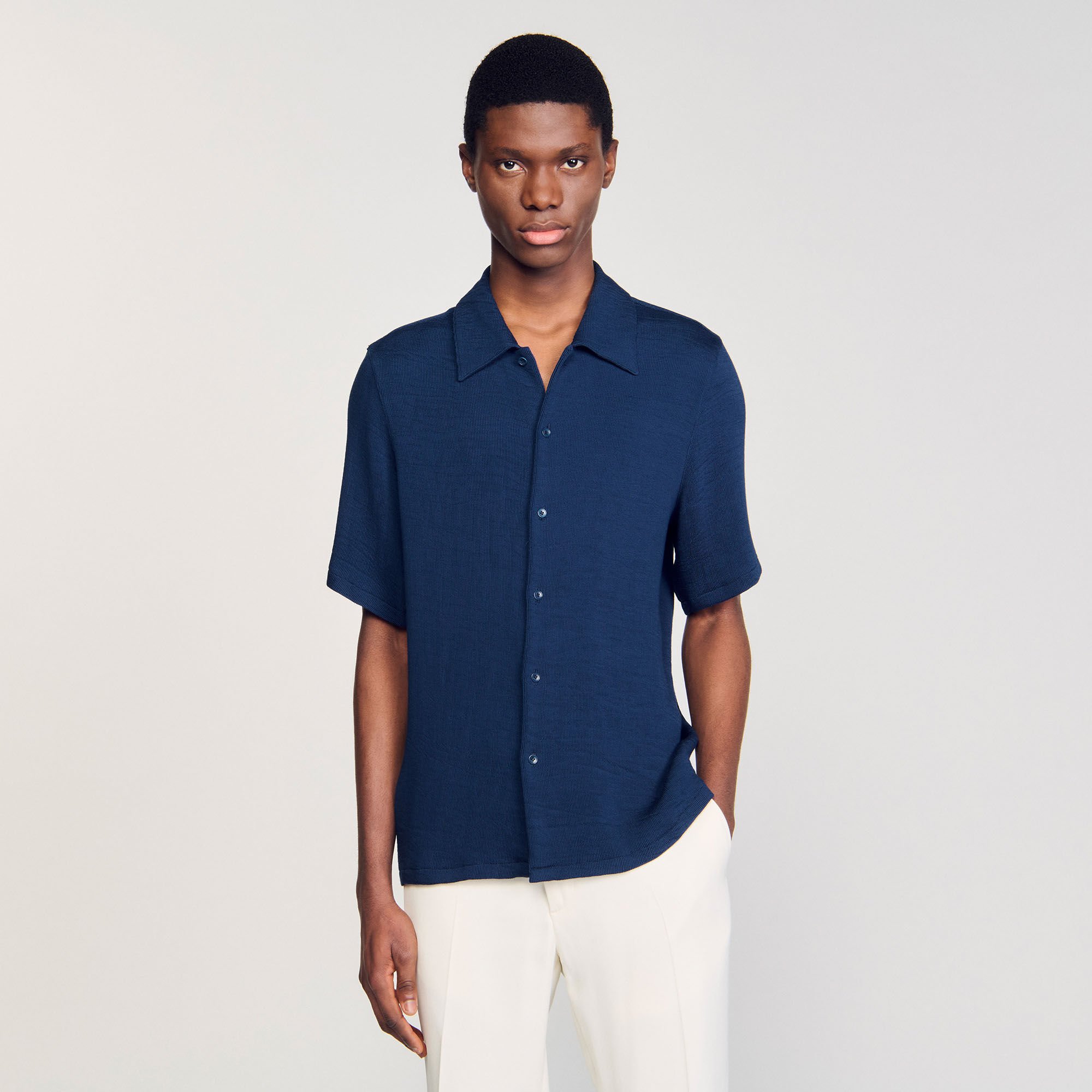 Chemise plissée