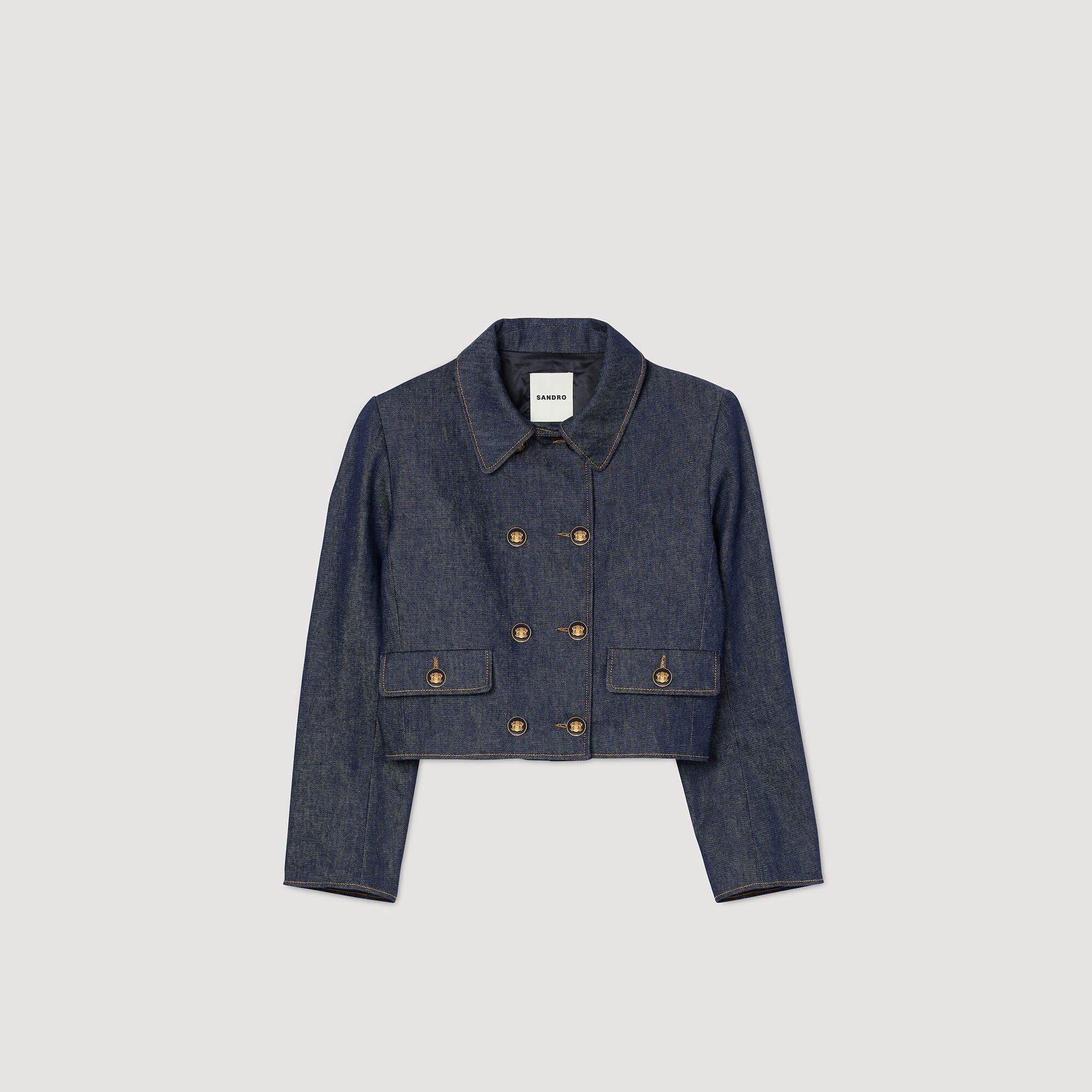 Veste de tailleur en denim