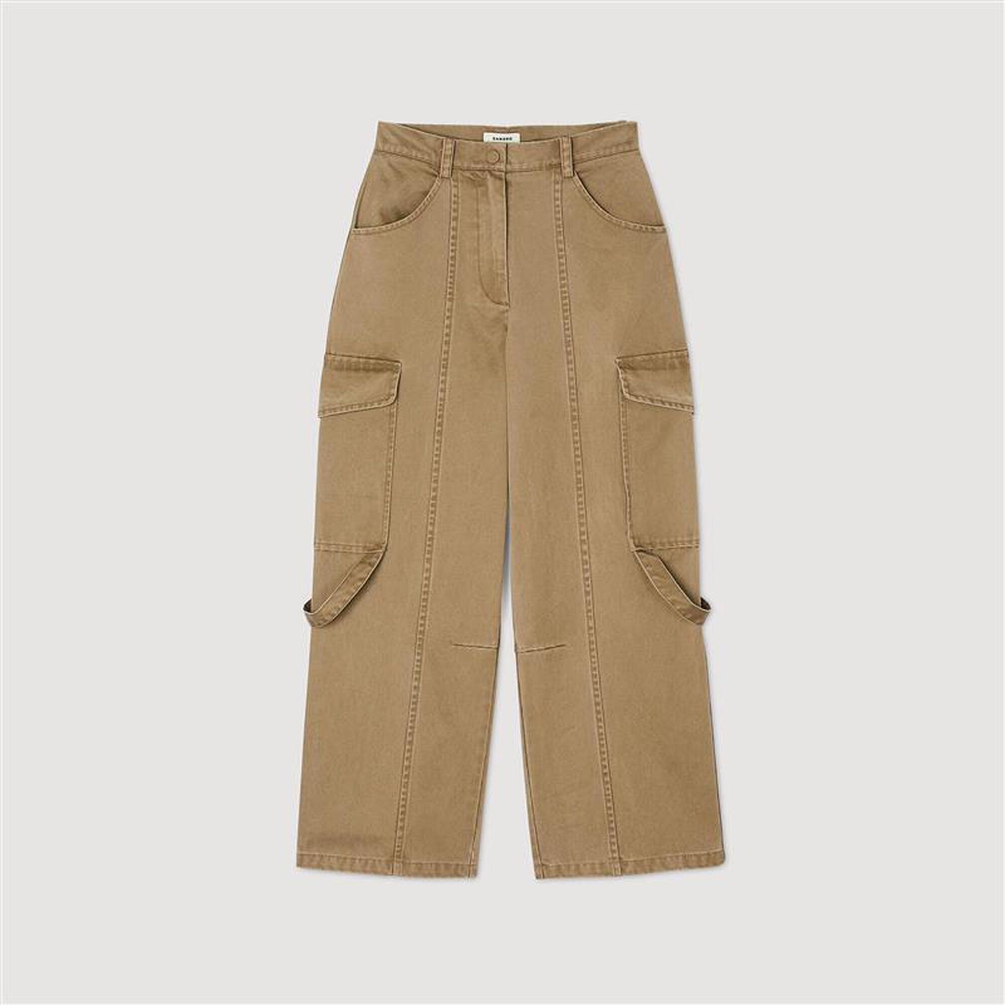 Pantalon cargo en denim