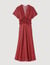 Robe longue imprimé foulard