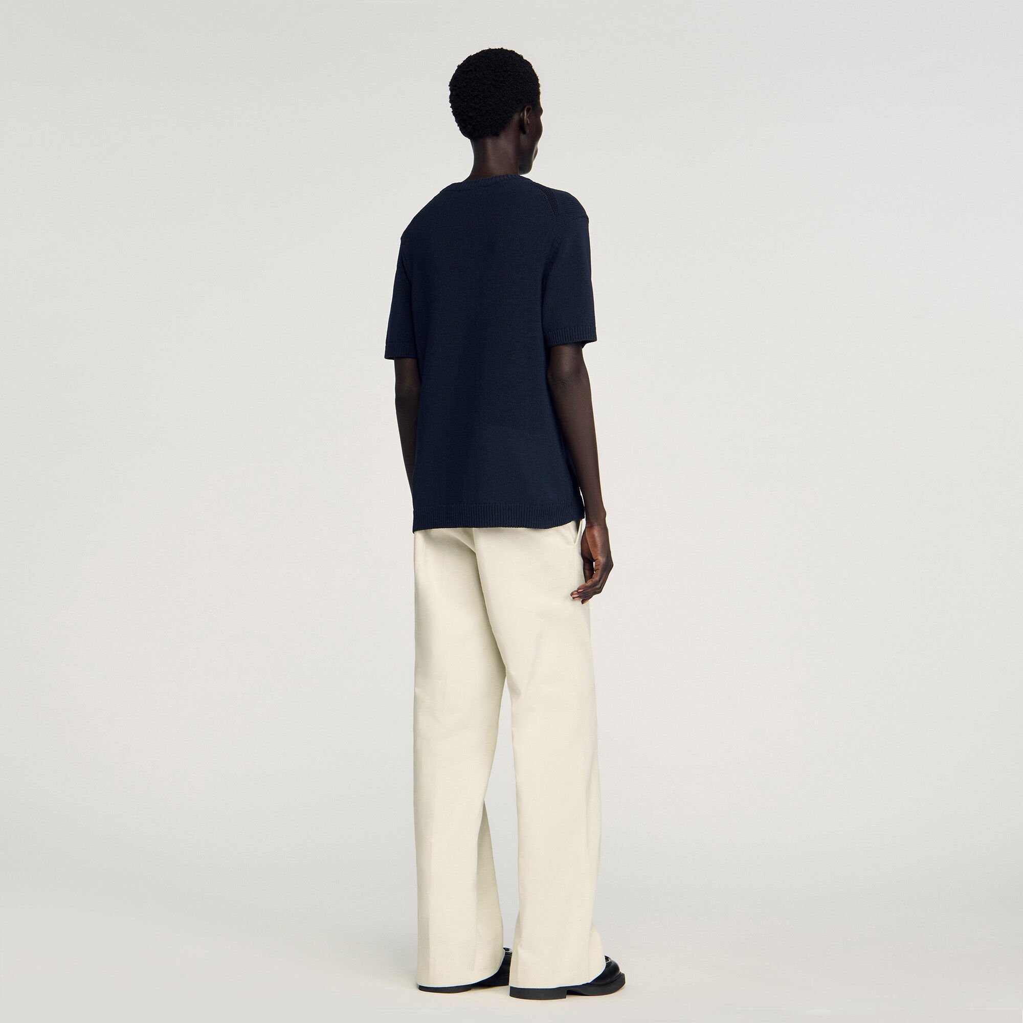 T-shirt en maille fine