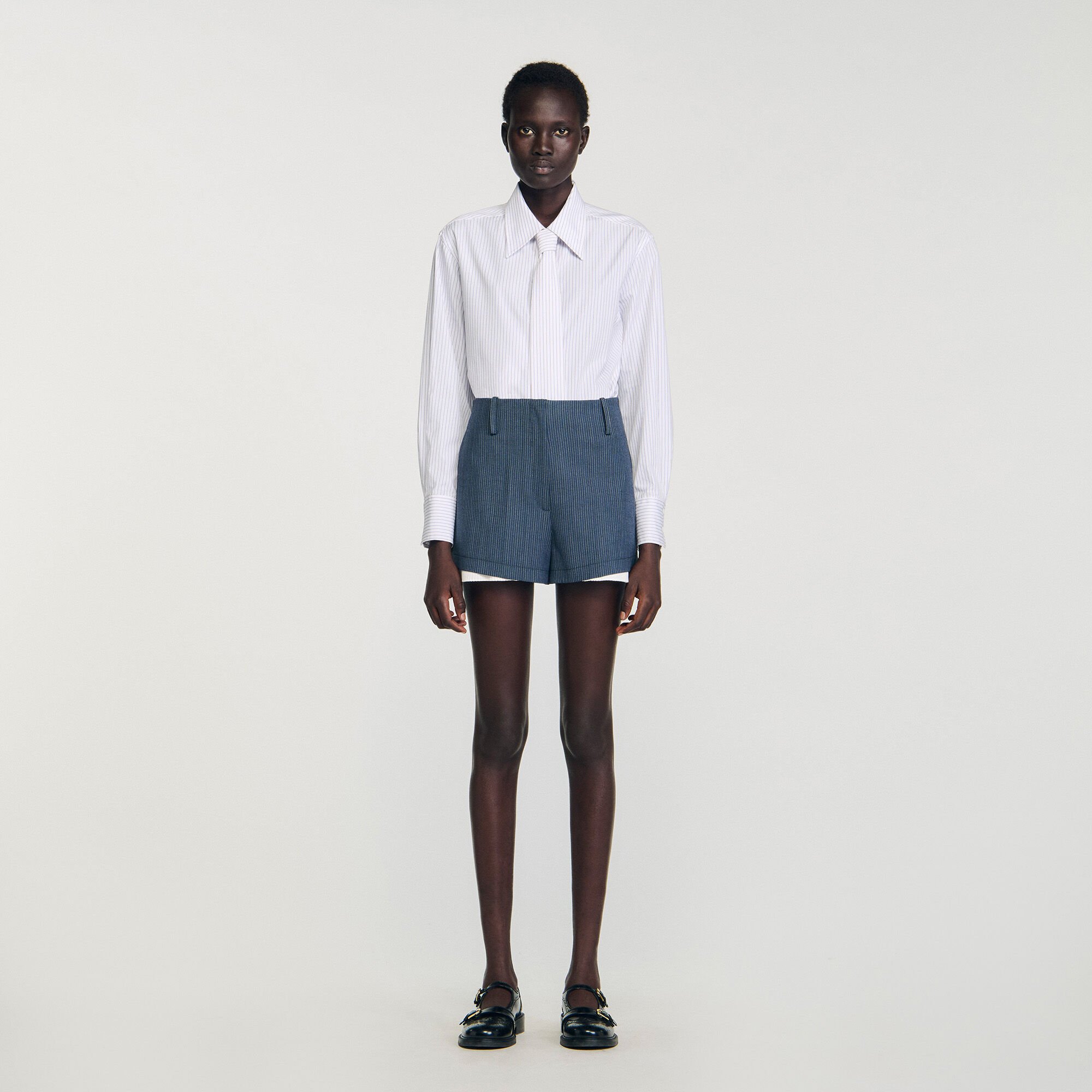 Short rayé 