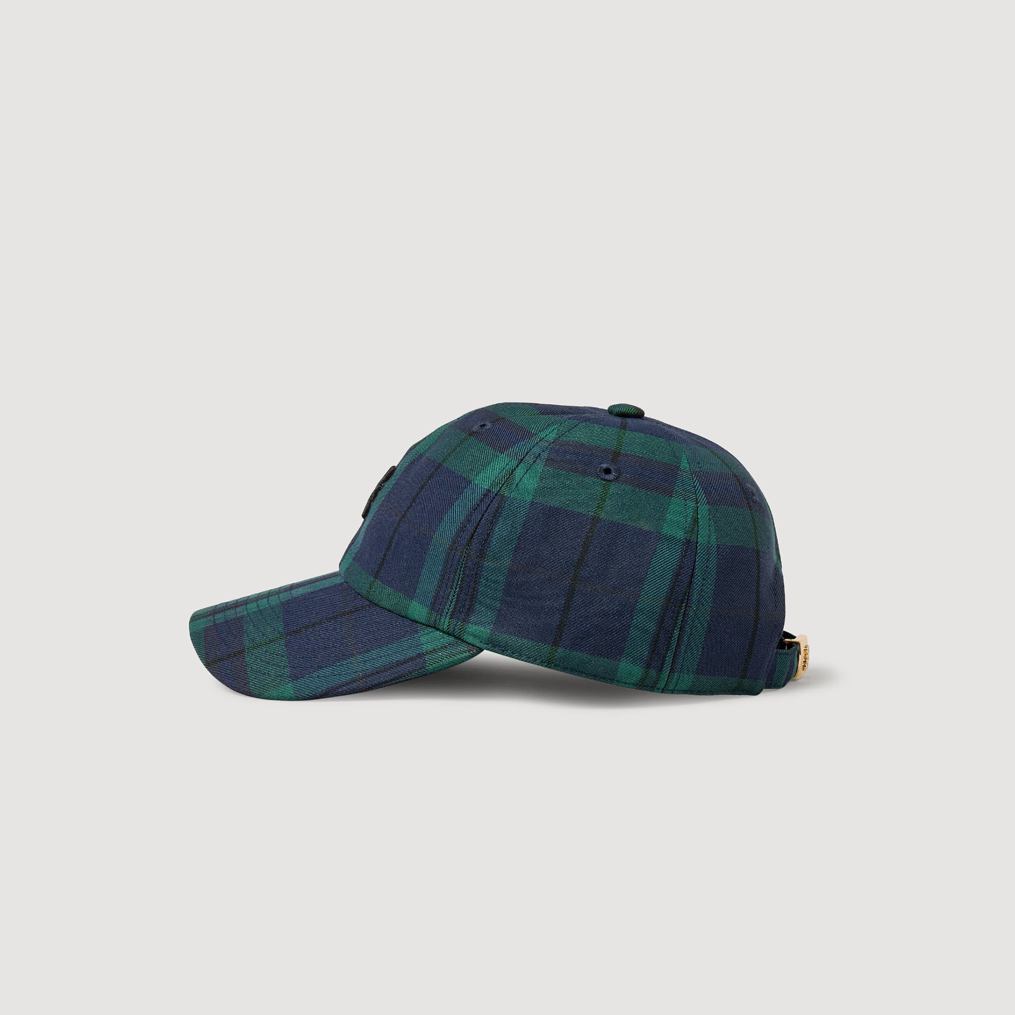 Casquette à carreaux