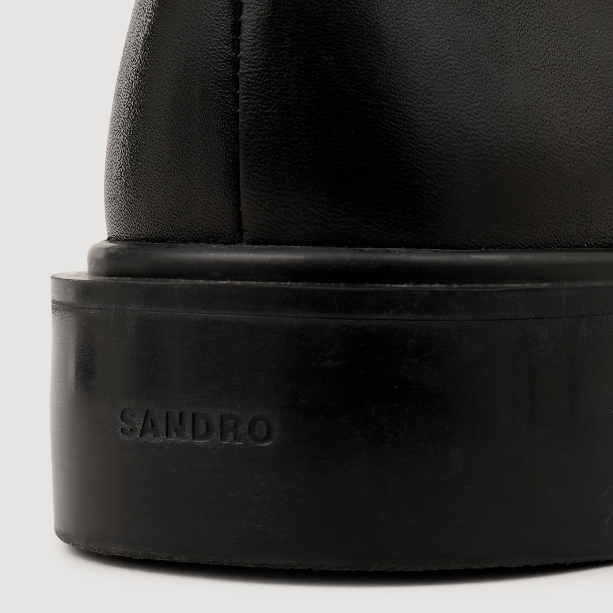 Bottines en cuir