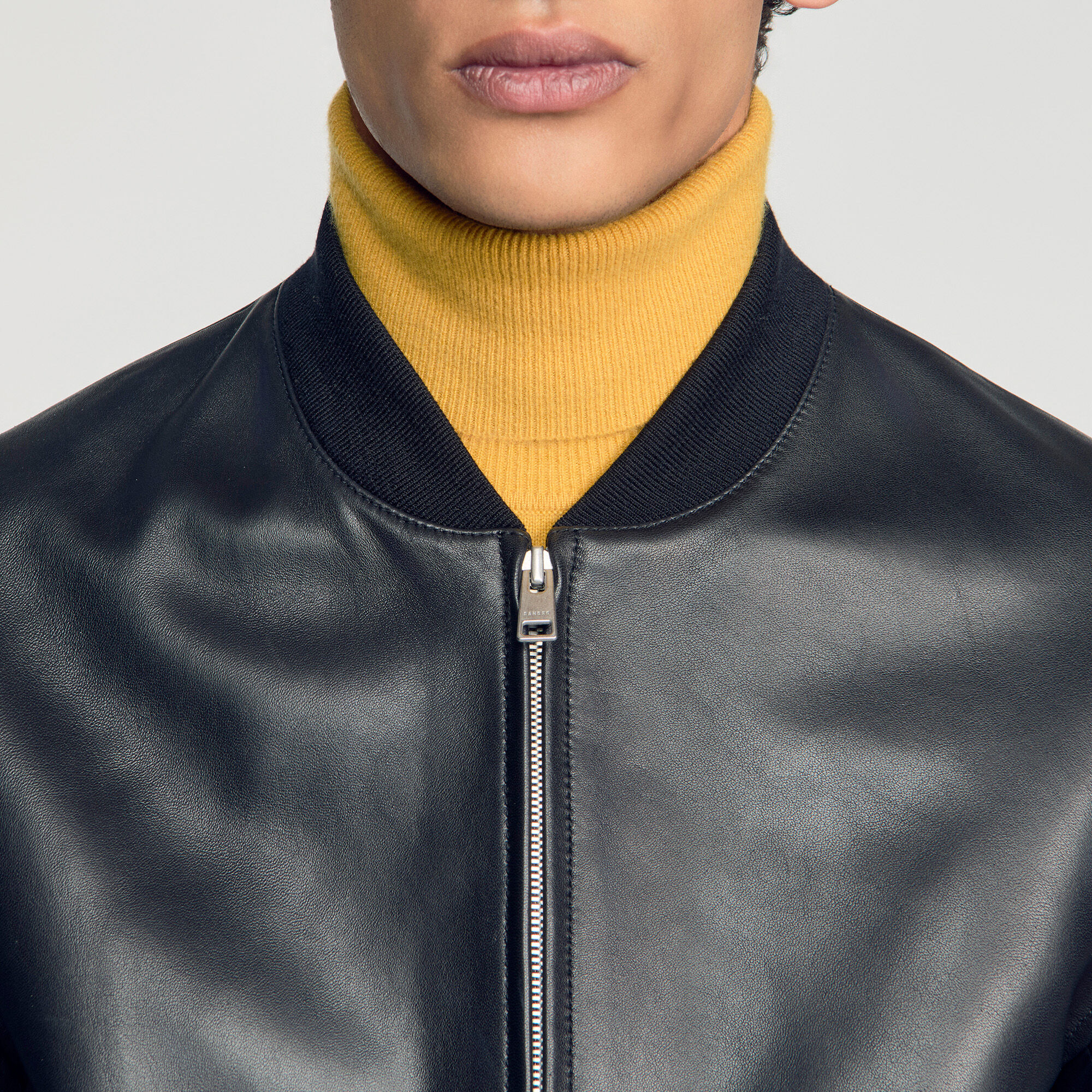 Blouson en cuir