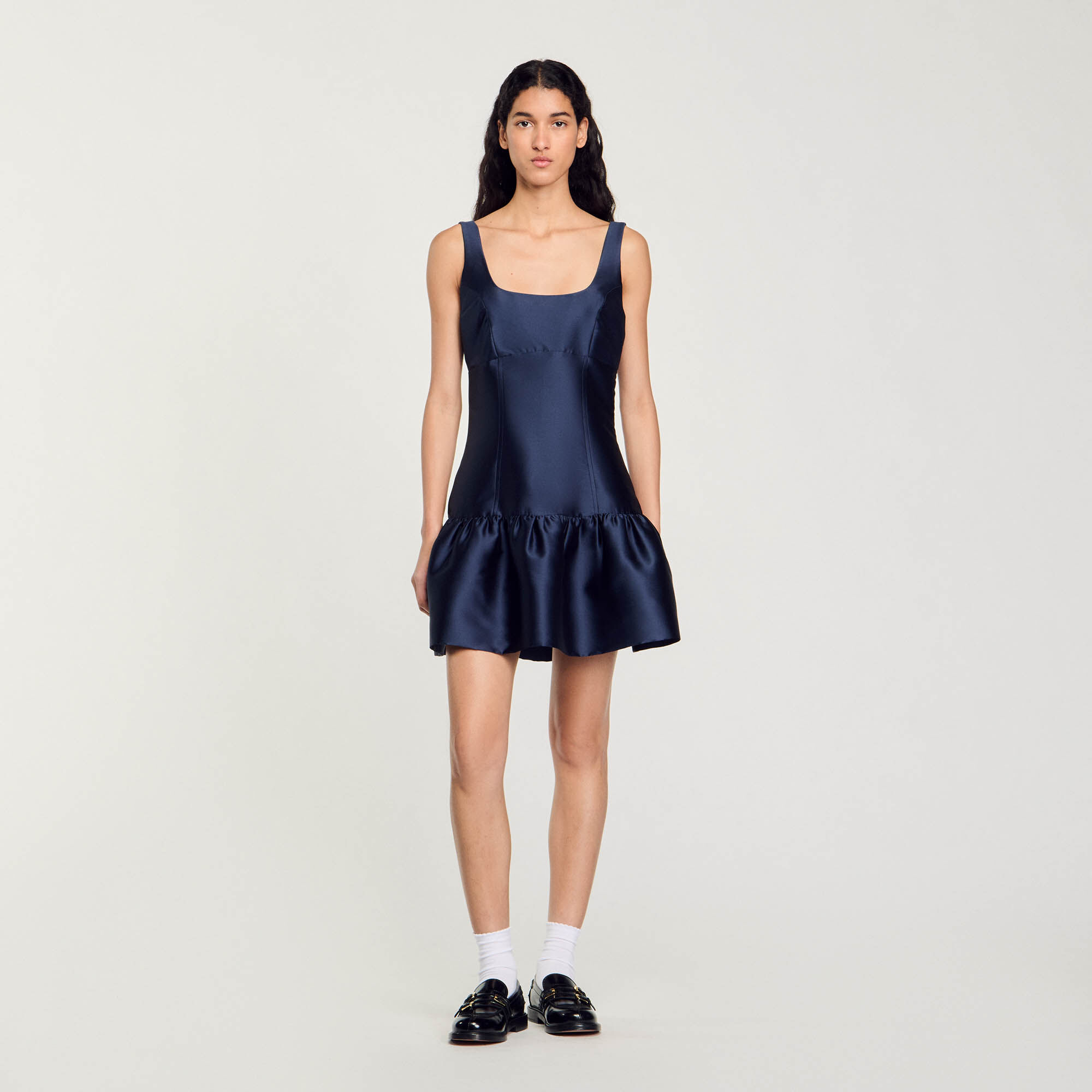 Robe sandro bleue new arrivals