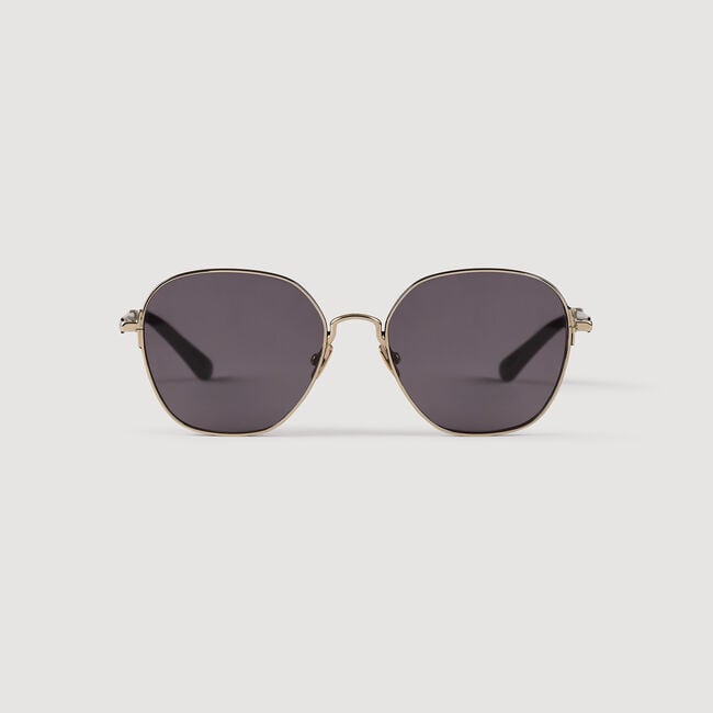 Lunettes de soleil en métal