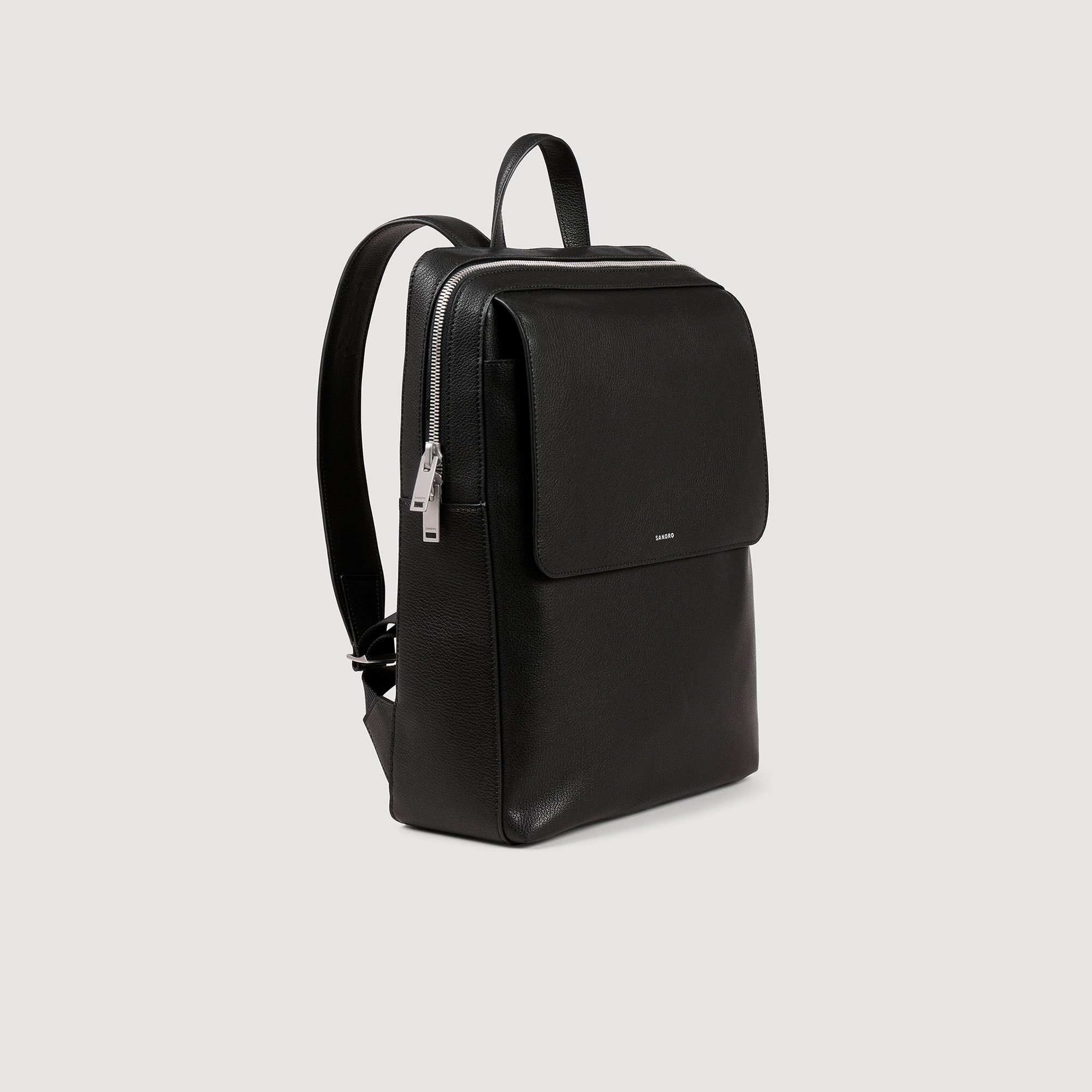 Sac à dos en cuir recyclé