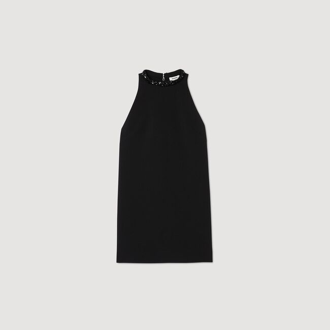 Robe col bijou