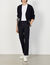 Pantalon carotte en coton