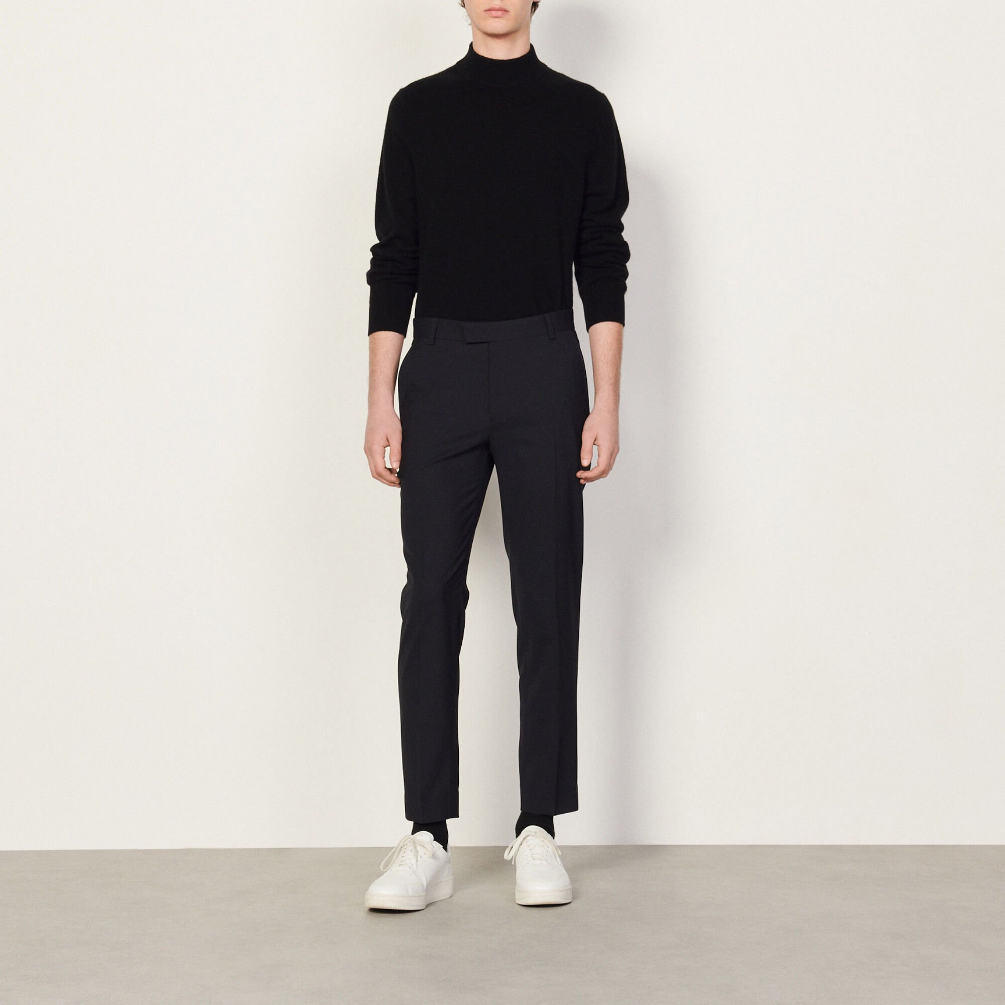 Pantalon en laine froide