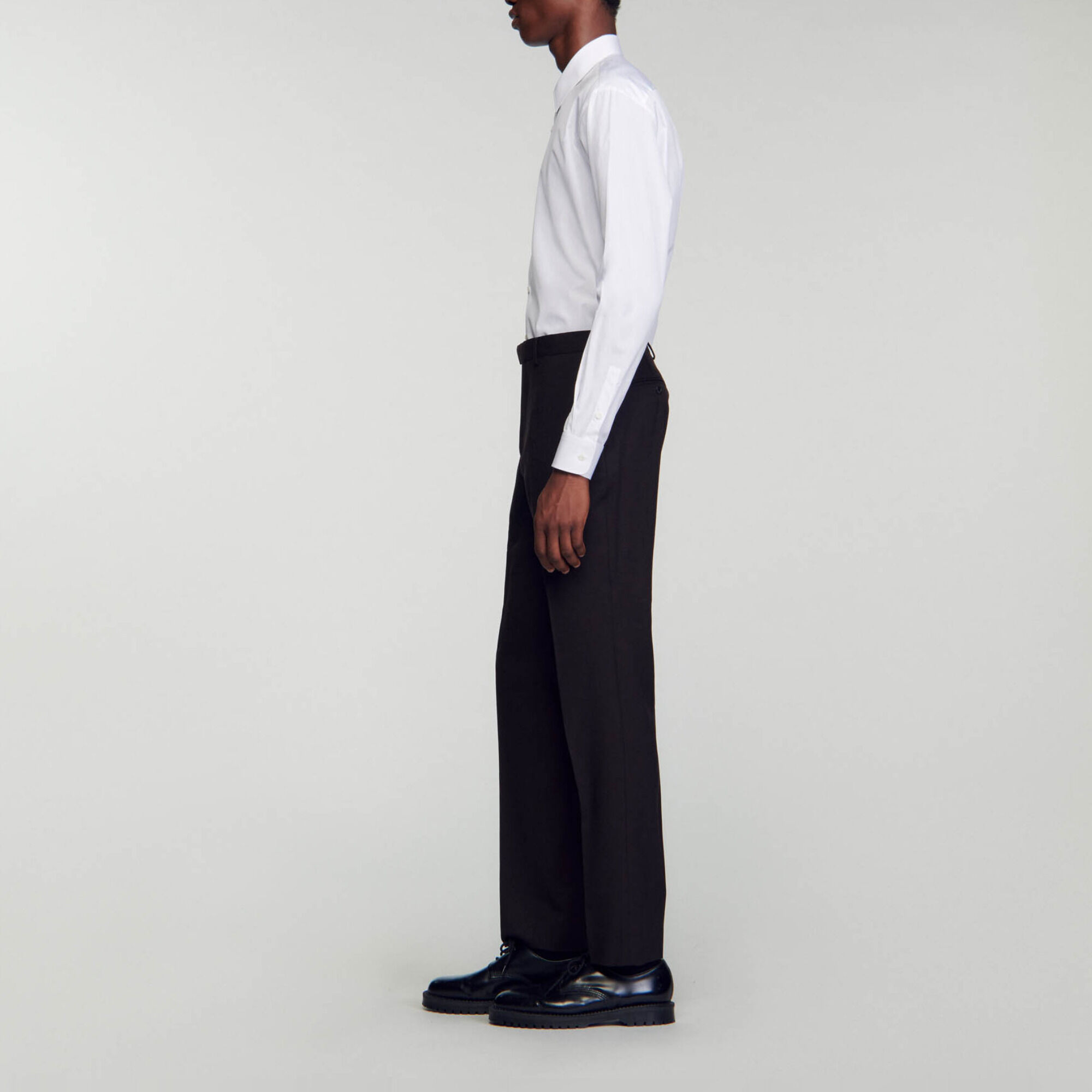 Pantalon de costume en laine