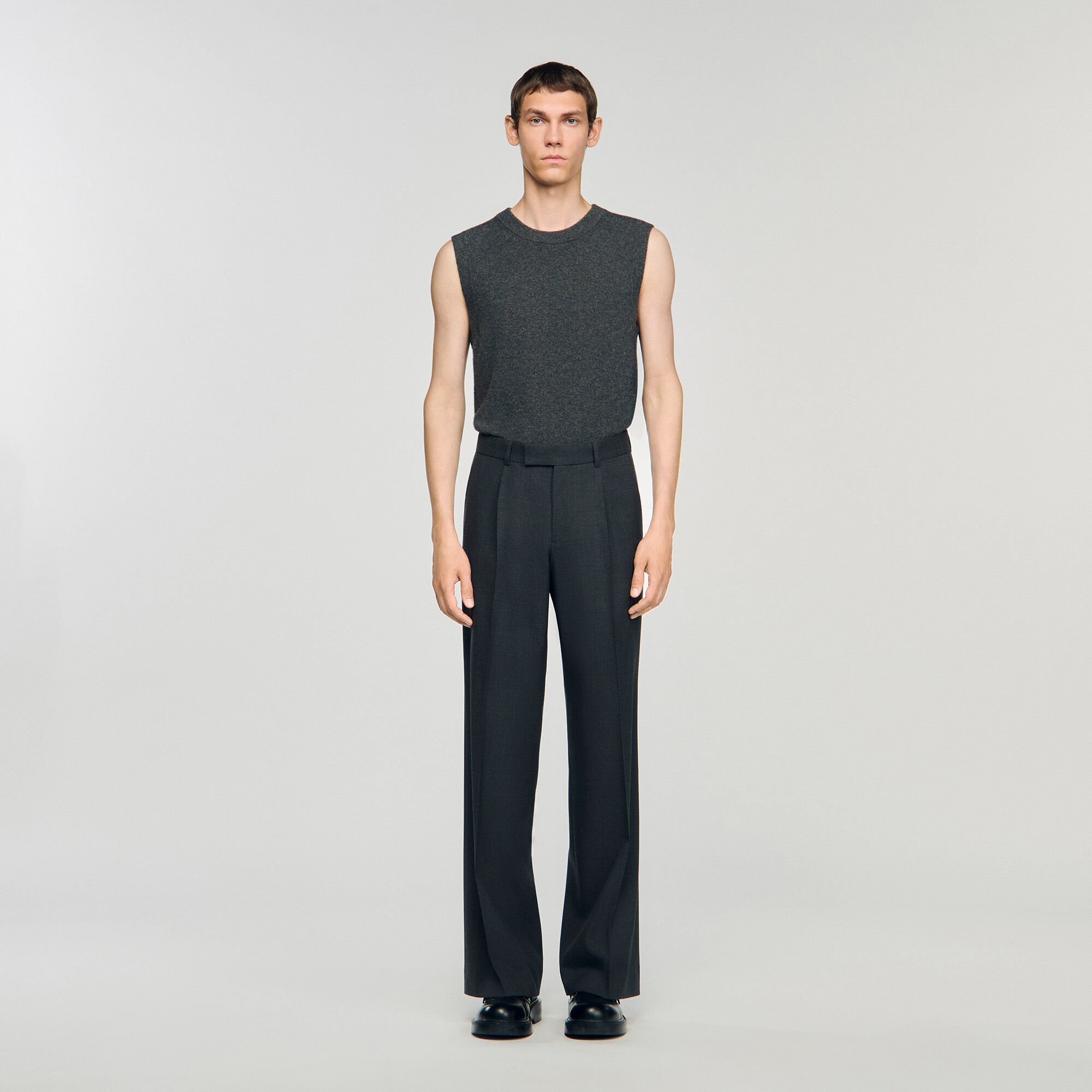 Pantalon de costume en laine