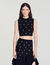 Top en maille &agrave; studs
