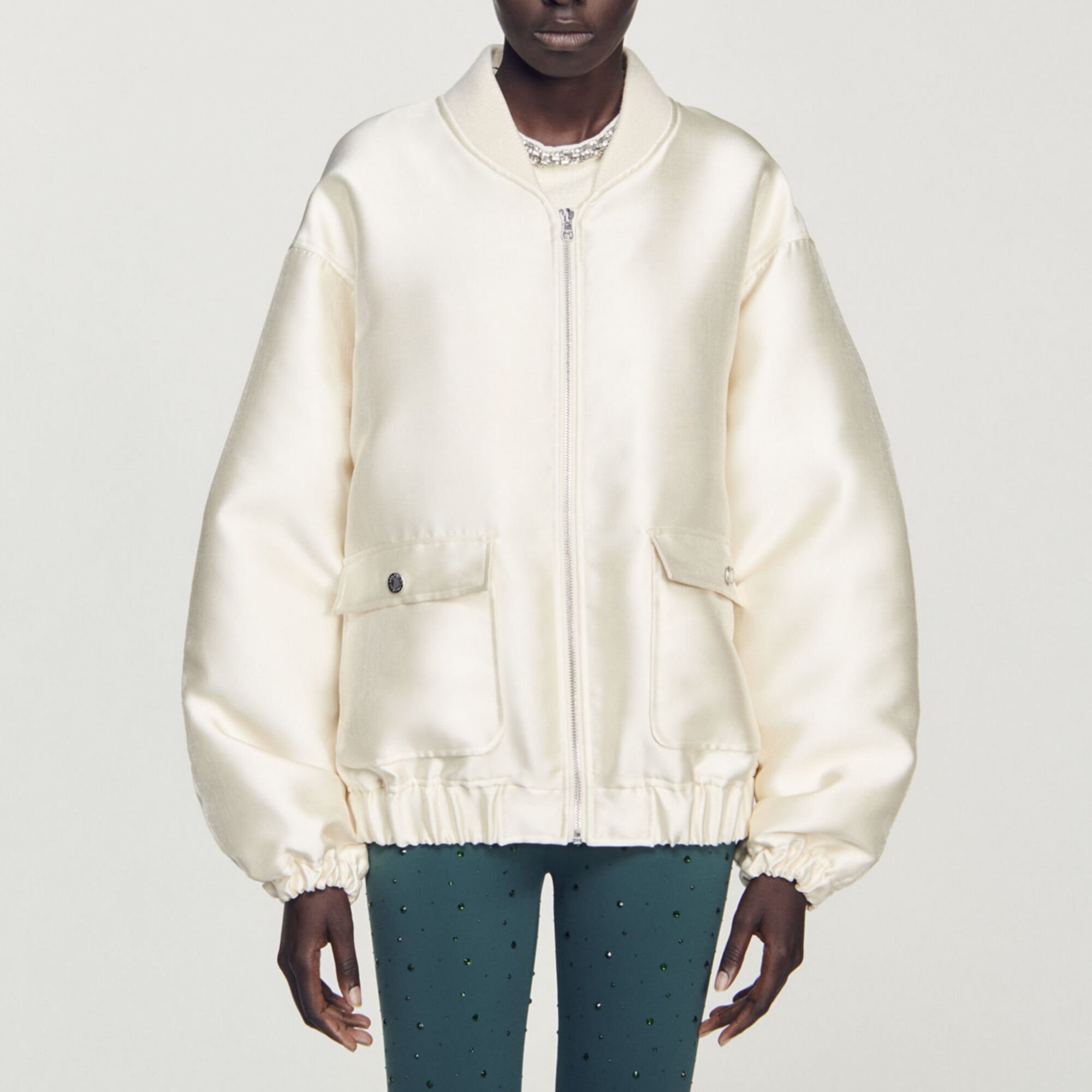 Blouson bomber oversize
