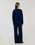 Cardigan à détails denim