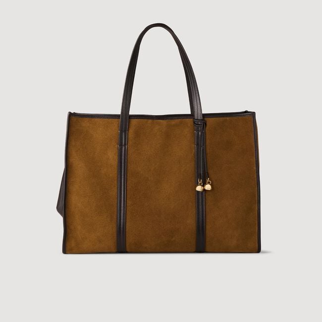 Sac cabas en suède
