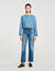 Blouson en denim strassé