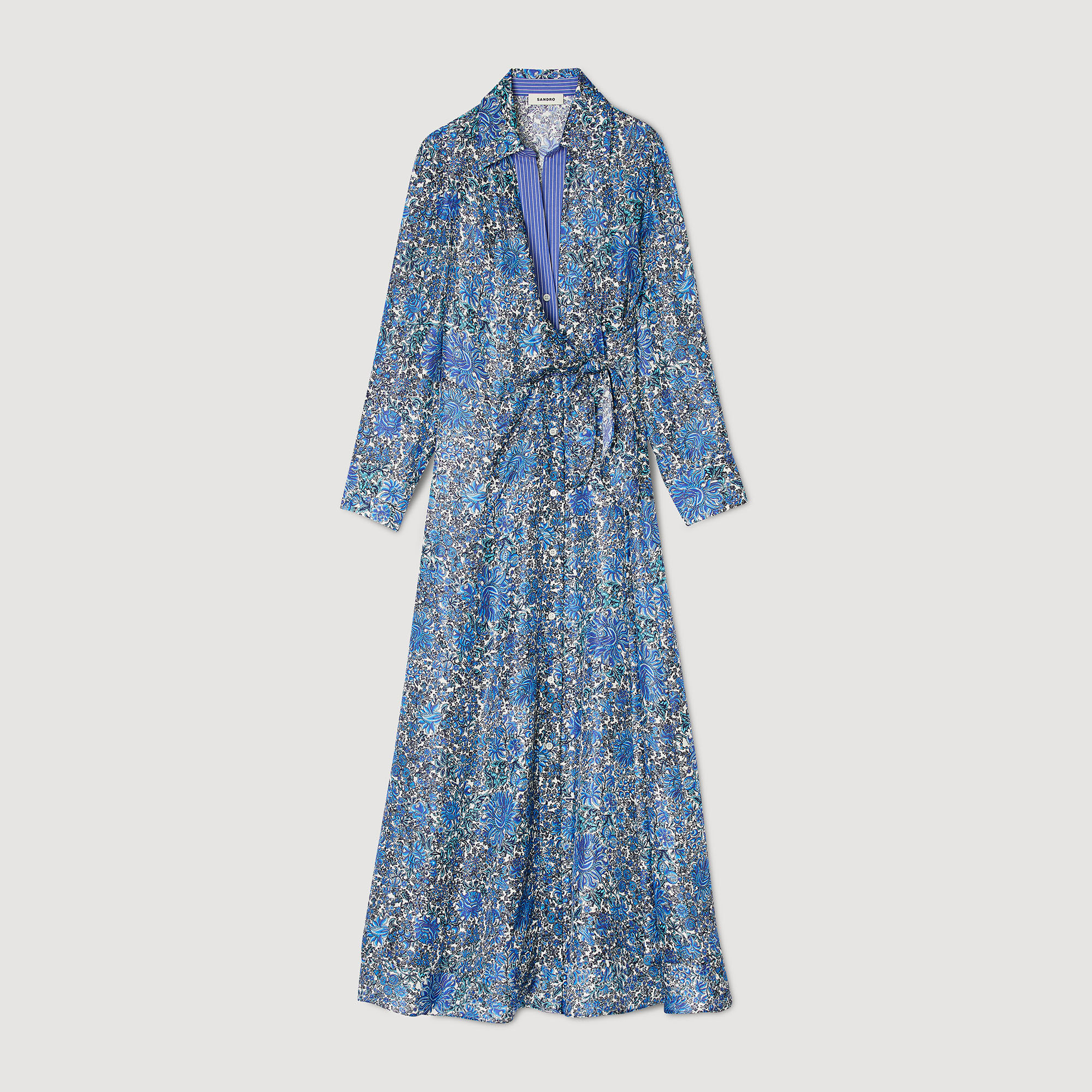 La robe bleu et noir discount