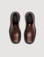 Derbies en cuir glacé