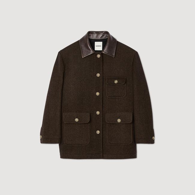Manteau en tweed