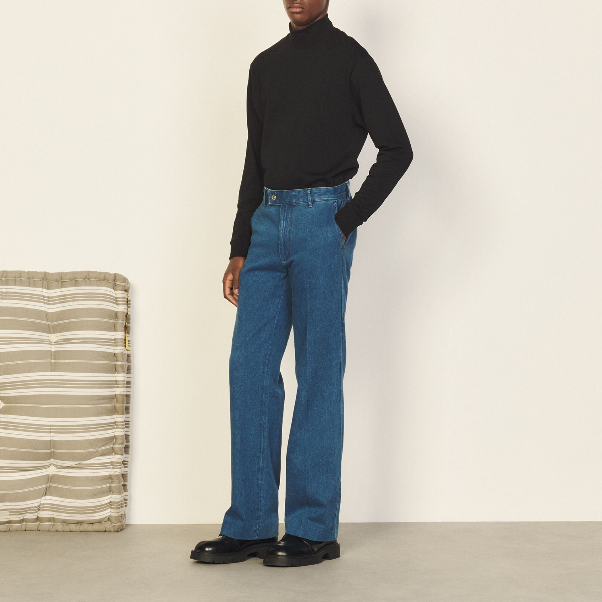 Pantalon en jean flare
