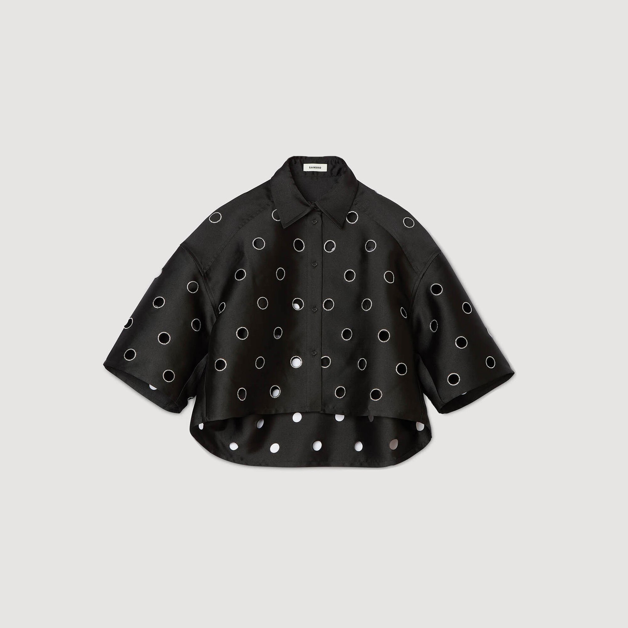 Chemise à strass