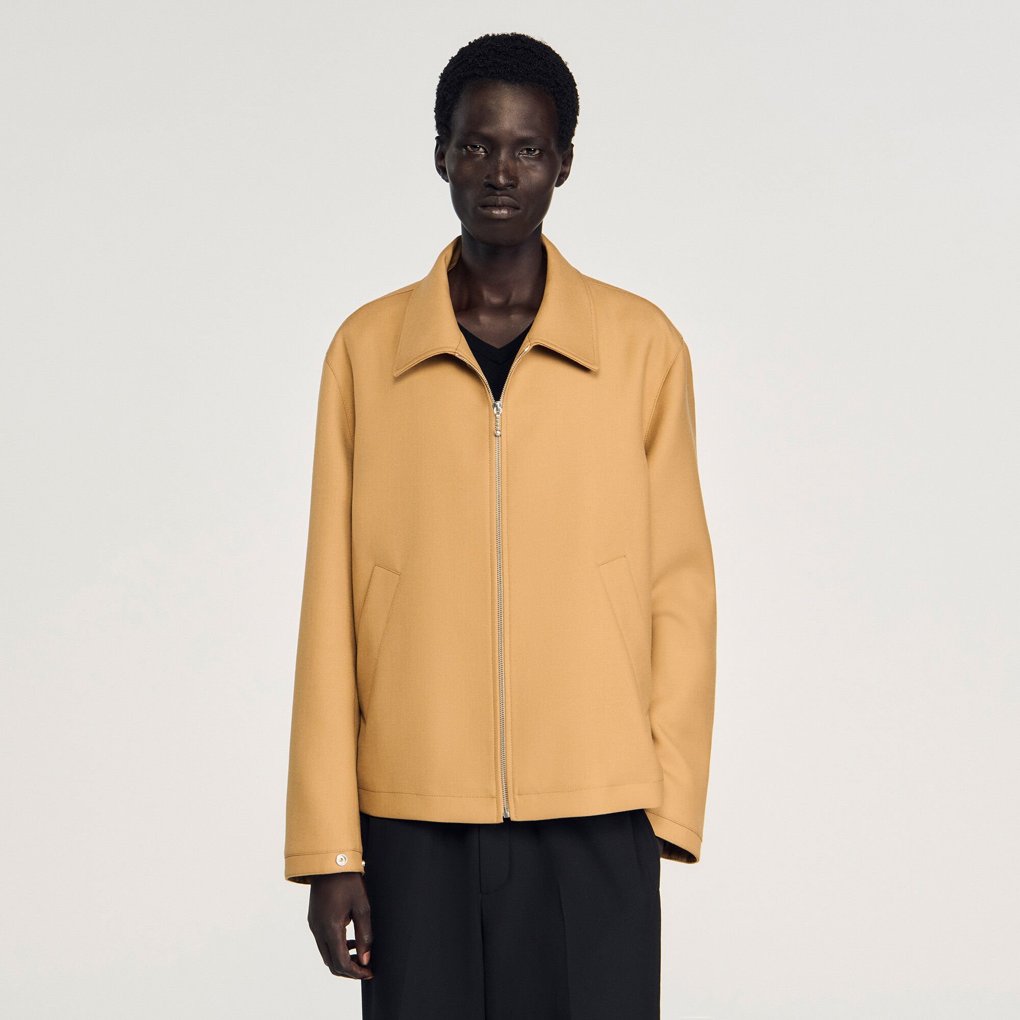 Blouson zippé