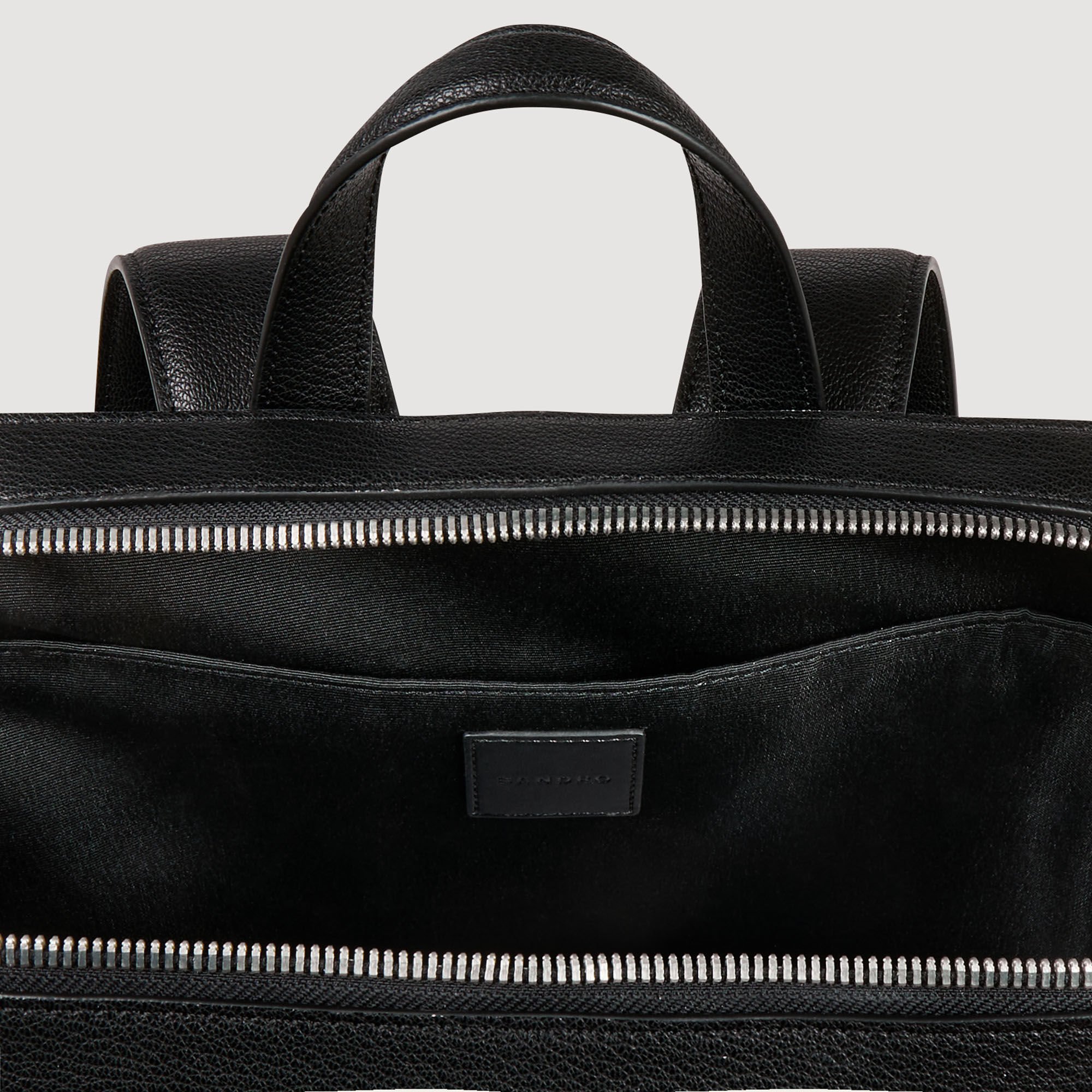 Sac à dos en cuir recyclé