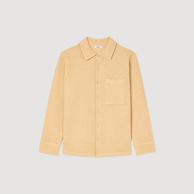 Chemise oversize en maille