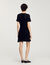 Robe courte en maille 