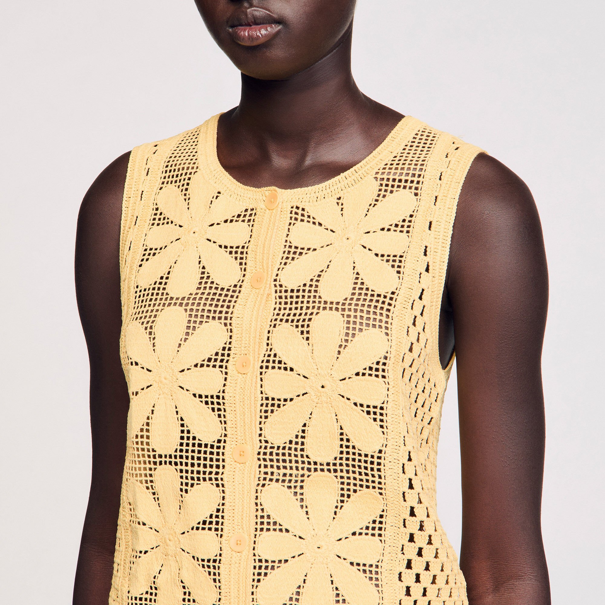 Gilet en crochet
