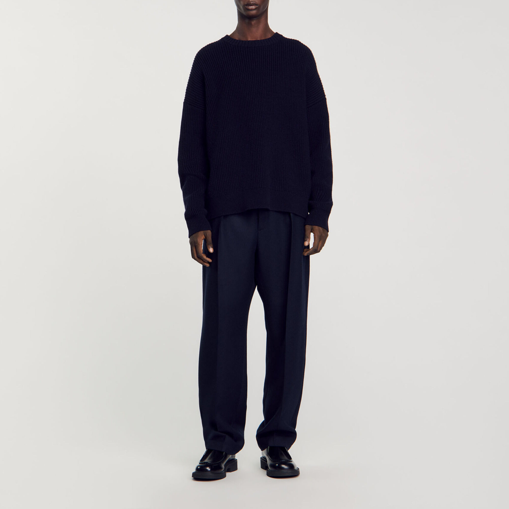 Pull en laine et cachemire - Homme | Sandro Paris