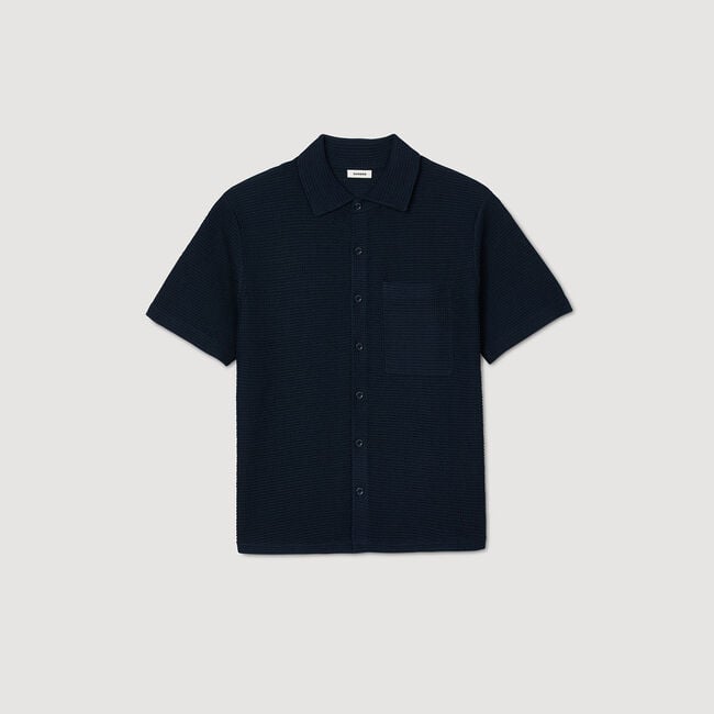 Chemise en nid d'abeille