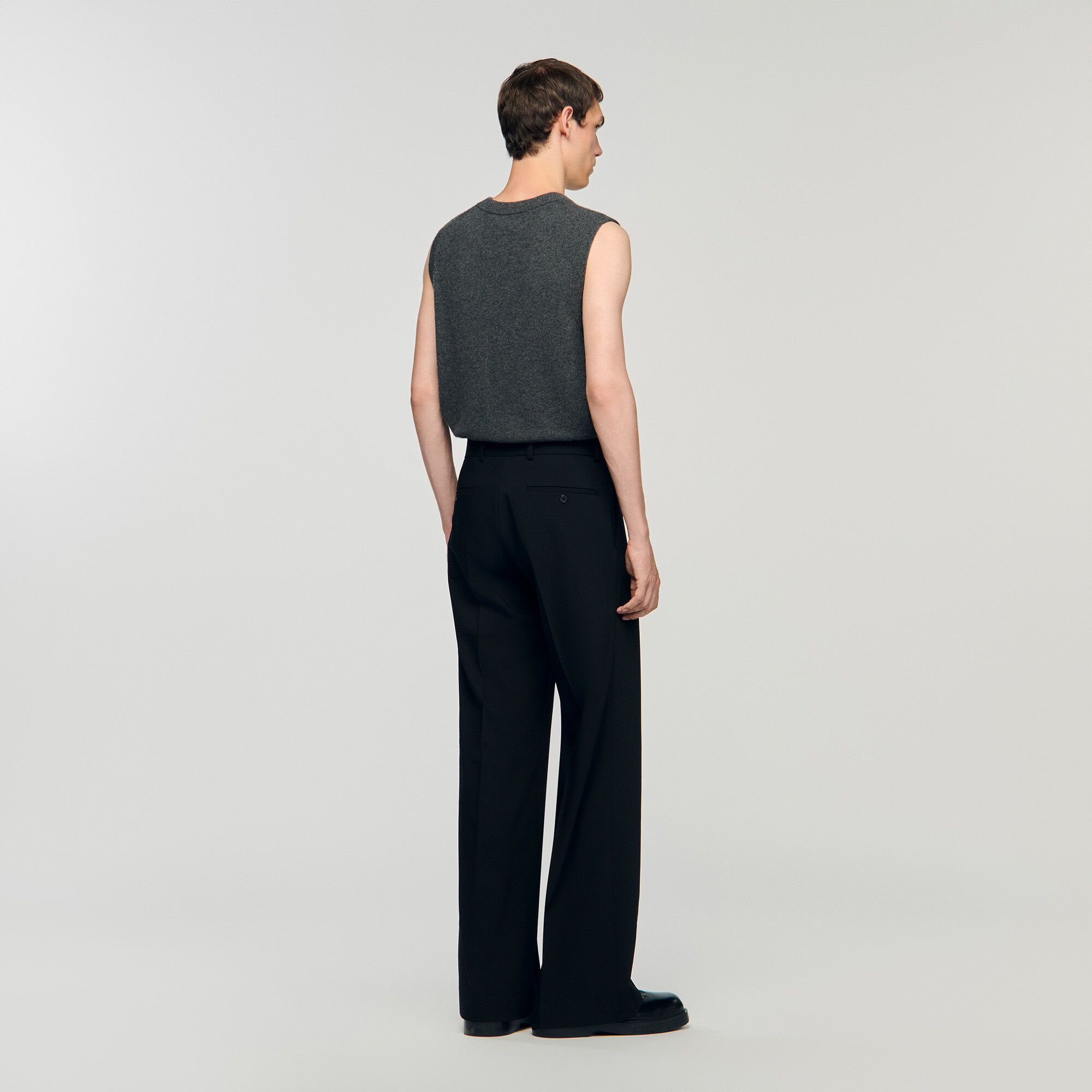 Pantalon  large à pli 