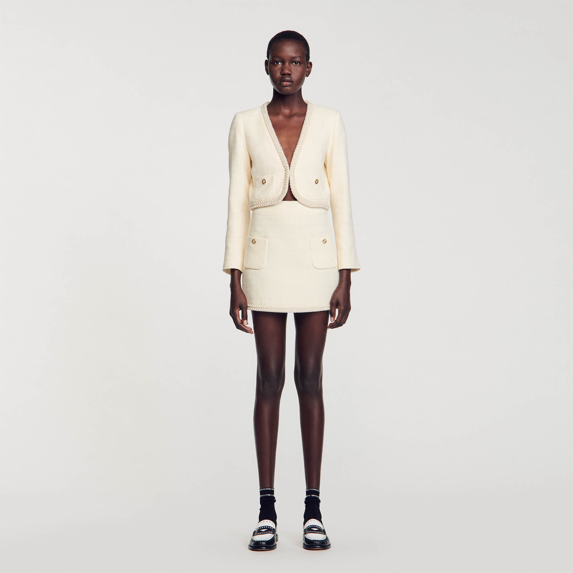 Sandro tailleur femme clearance