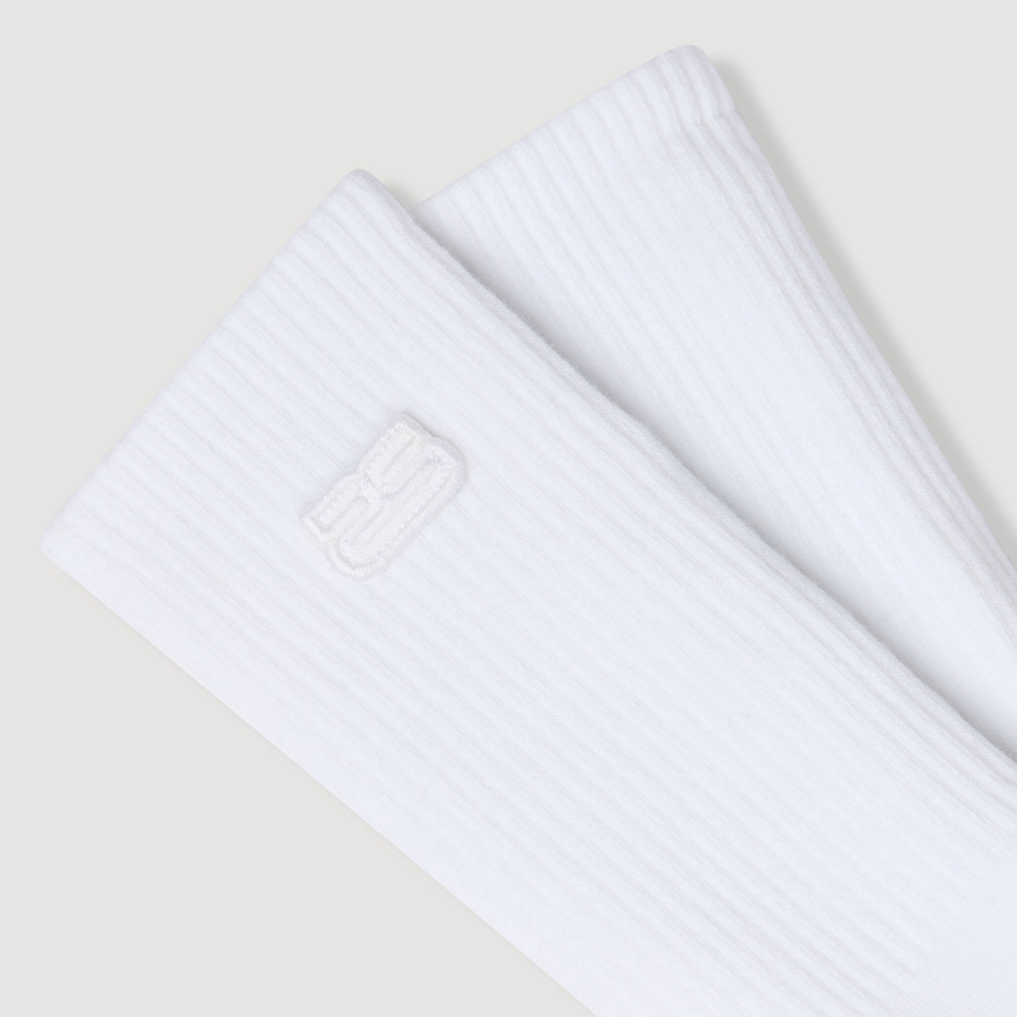 Chaussettes brod&eacute;es