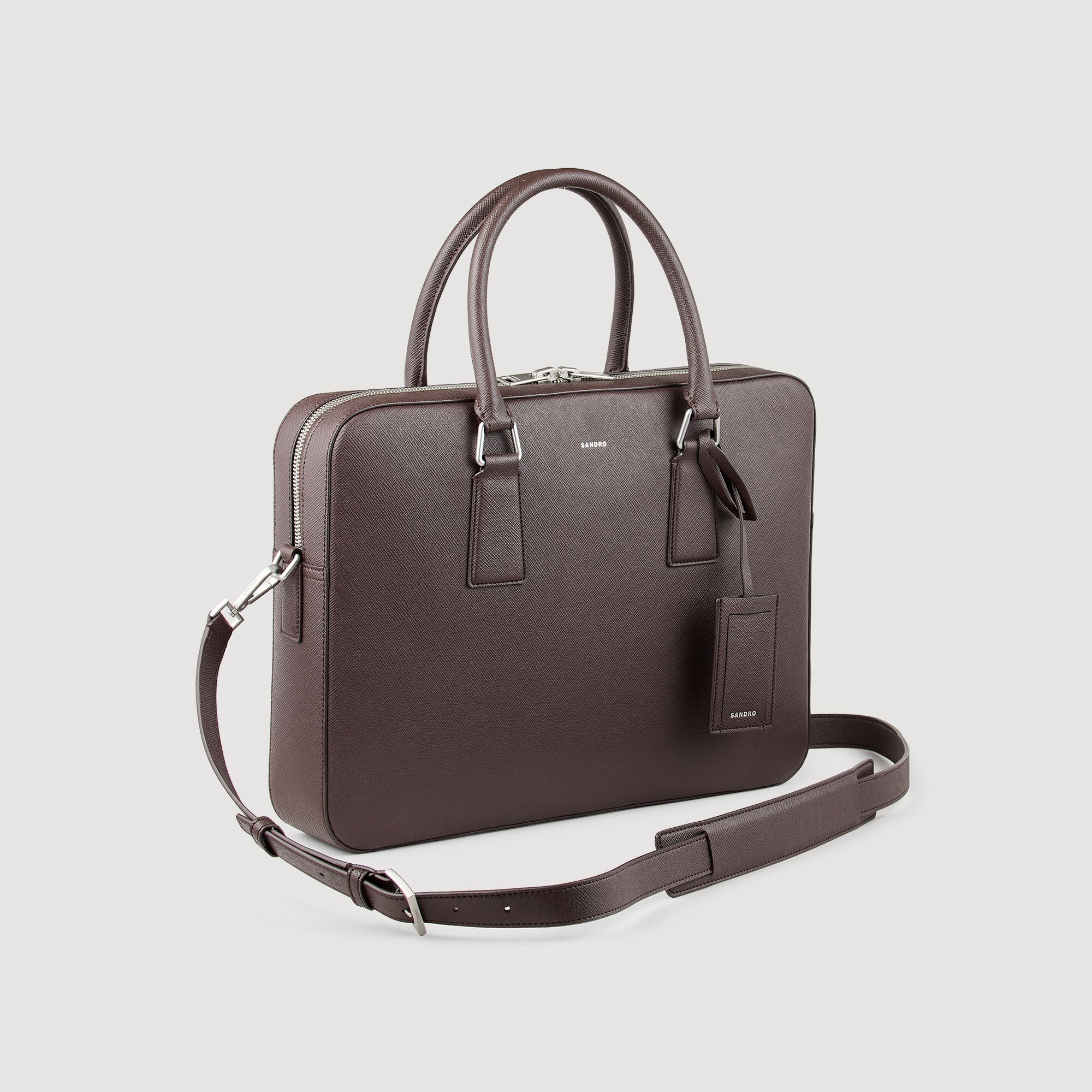 Briefcase en cuir reconstitué