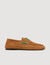 Mocassins en cuir suède