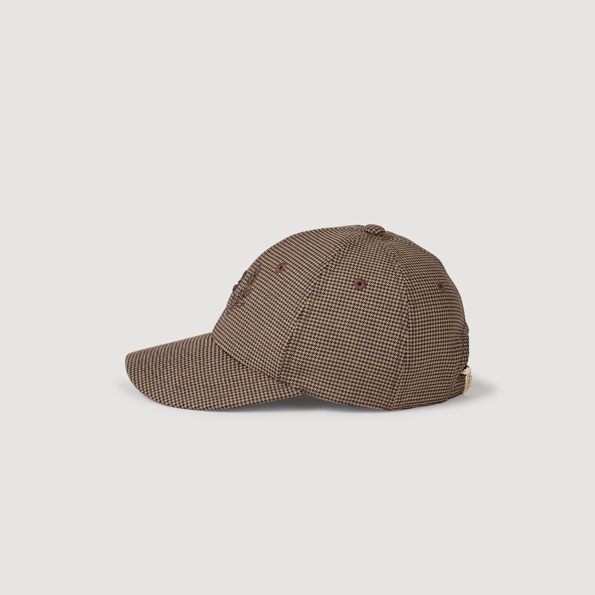 Casquette à imprimé pied de puce