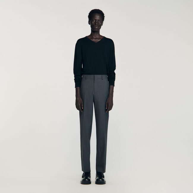 Pantalon de costume en laine