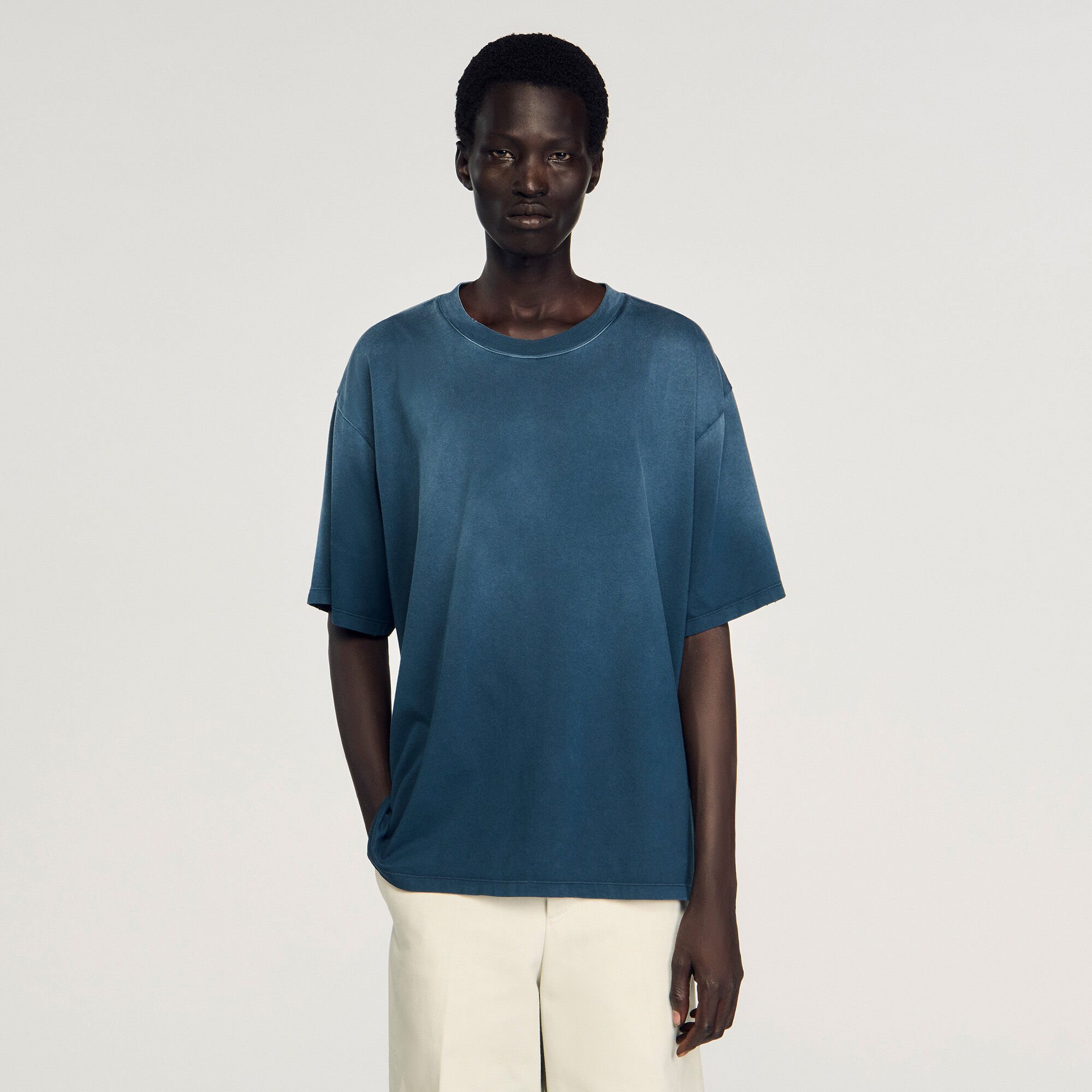 T-shirt oversize en coton