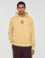 Sweatshirt à patch en cuir