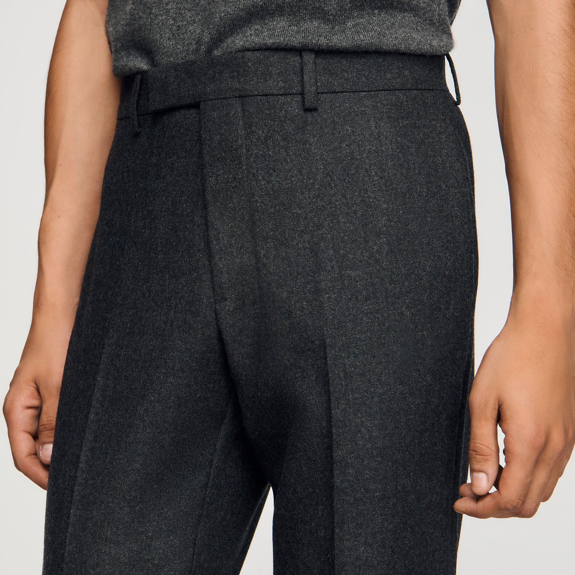 Pantalon de costume en laine