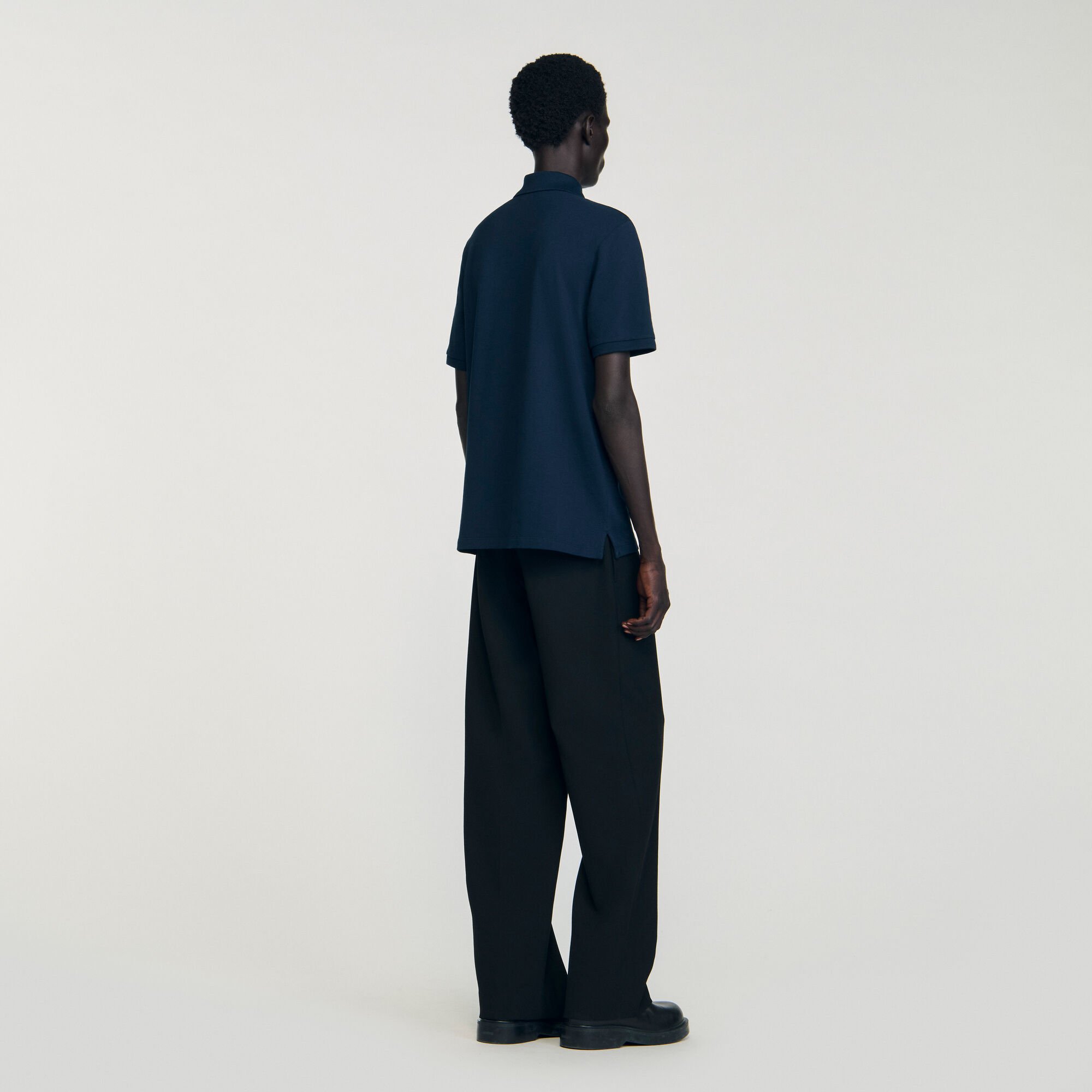 Polo en coton piqué